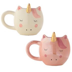 Taza con Tapa para Infusiones de Porcelana Navidad Kim Haskins Elfo y Gato