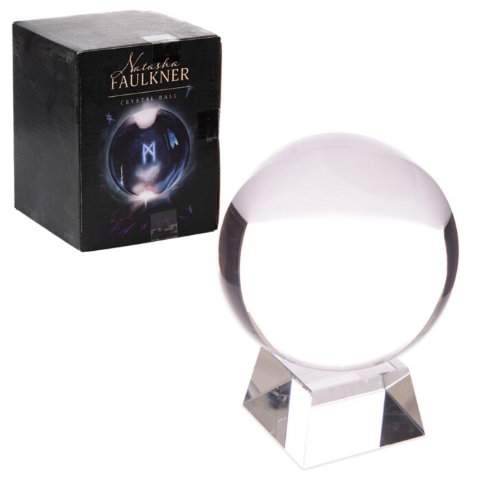 Bola de Cristal Con Expositor y Caja Regalo 10cm