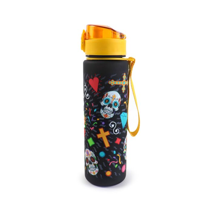 Botella de Agua Inastillable Día de los Muertos 600ml 