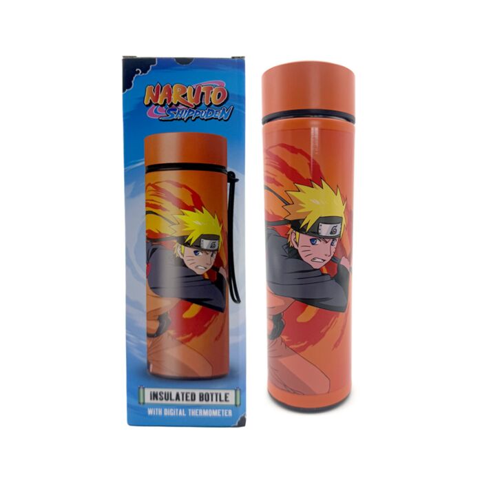 Botella Termo con Termómetro Naruto