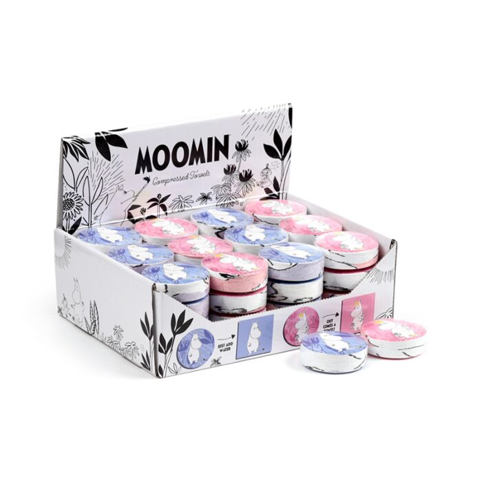 Toalla Comprimida de Viaje Moomin & Tammi 