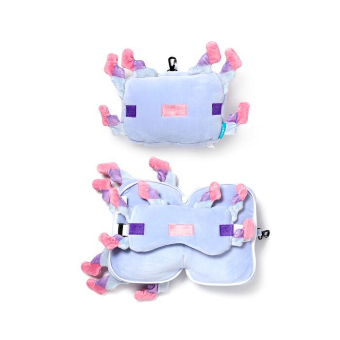 Almohada de Viaje con Antifaz Relaxeazzz Ajolote