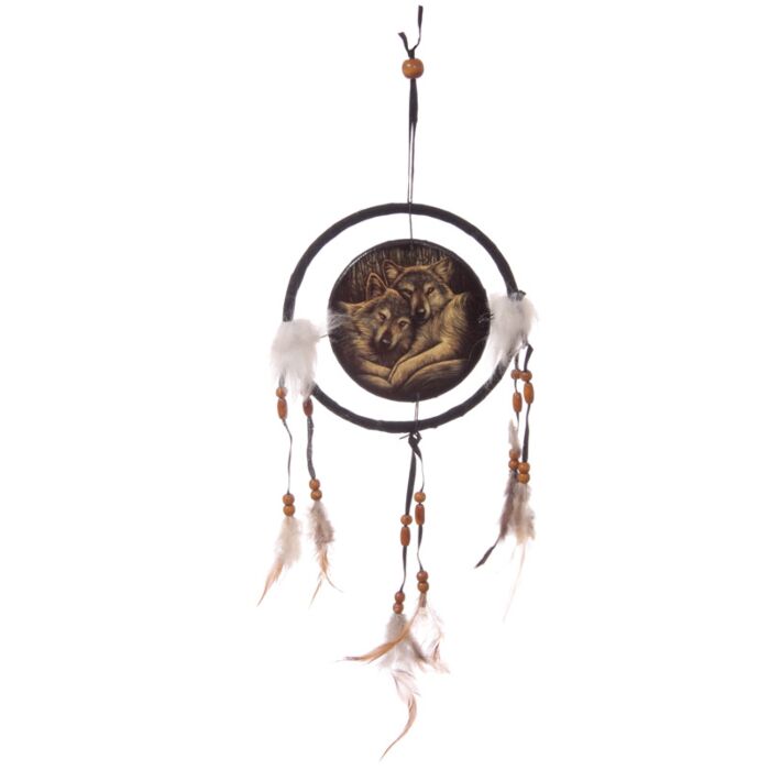 Atrapasueños Lobo Fiel Compañero Lisa Parker 16cm