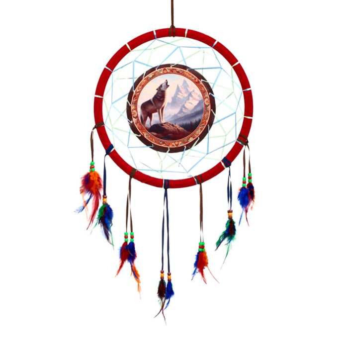 Atrapasueños Lobo de Montaña 33cm