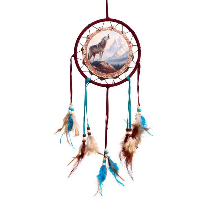 Atrapasueños Lobo de Montaña 16cm