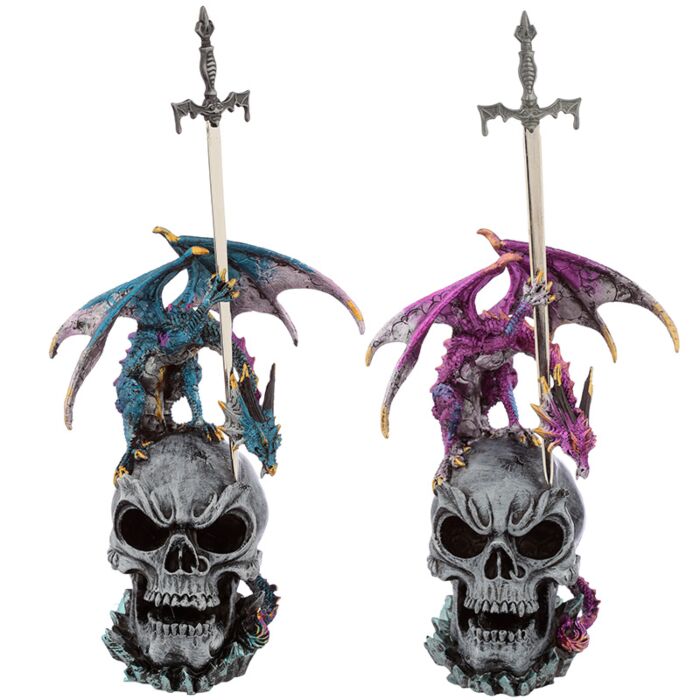 Figura Dragón Dragón Leyenda Oscura-Señor de Espada y Calavera