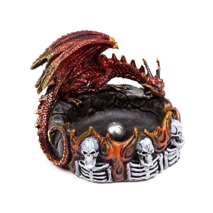 Quemador de Incienso y Varillas Dragón Leyenda Oscura Anillo de Fuego
