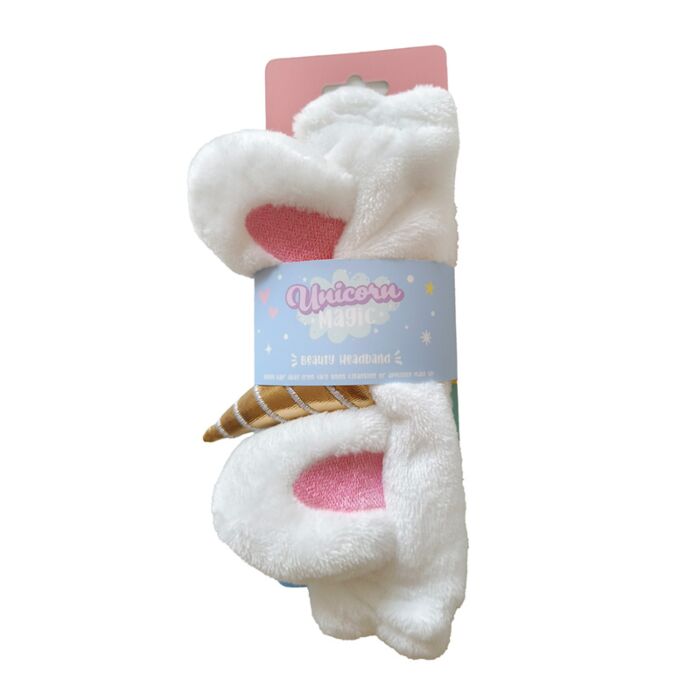 Diadema de Peluche Unicornio Mágico 