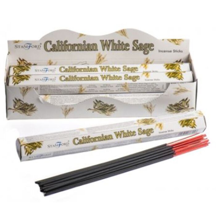 37315 Varillas de Incienso Stamford Premium Hex Sauce Blanco de California