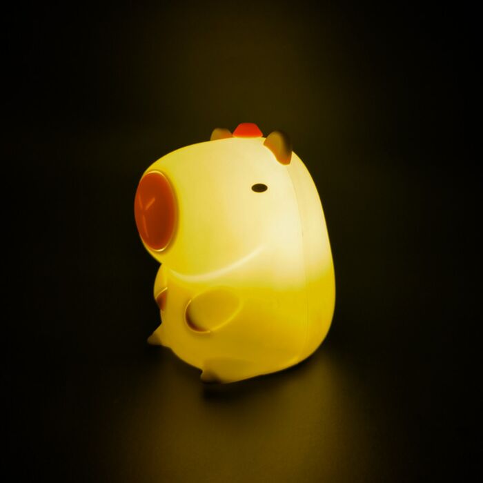 Lámpara de noche LED con forma de Capibara