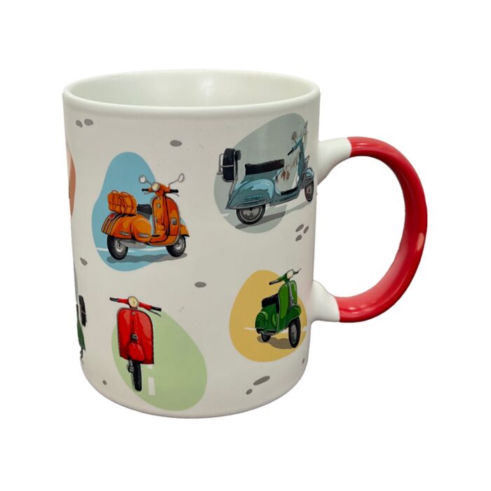 Taza de Porcelana Scooters