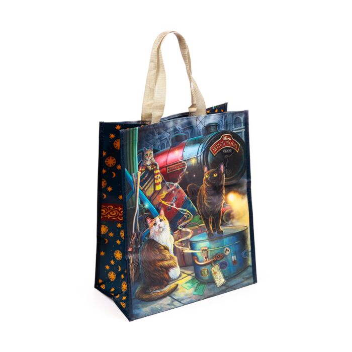 Bolsa de la Compra Reutilizable Expreso Witchwood con Gato