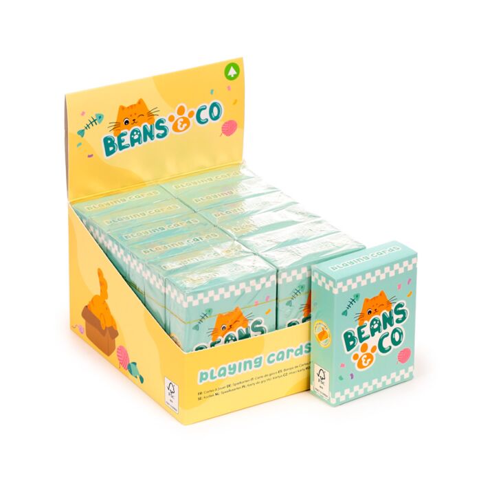 Baraja de Cartas Francesa Gatos Beans & Co