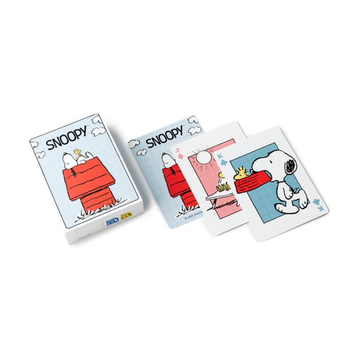 Baraja de Cartas Francesa Peanuts Snoopy & Woodstock