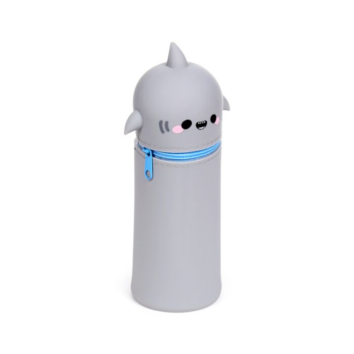 Estuche de Silicona con Cremallera Archie el Tiburón Adoramals