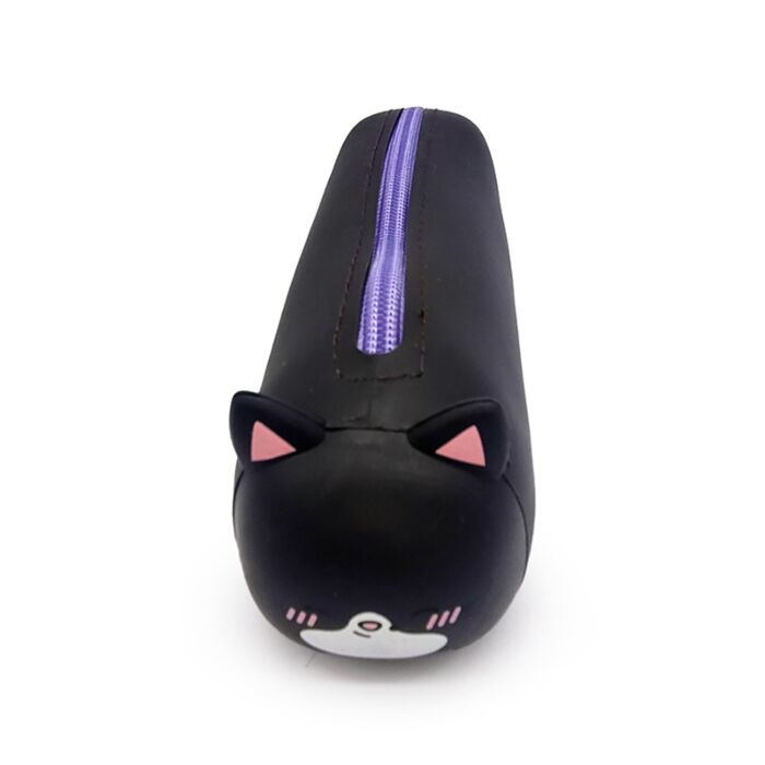 Estuche de Silicona con Cremallera Gatito Adoramals 