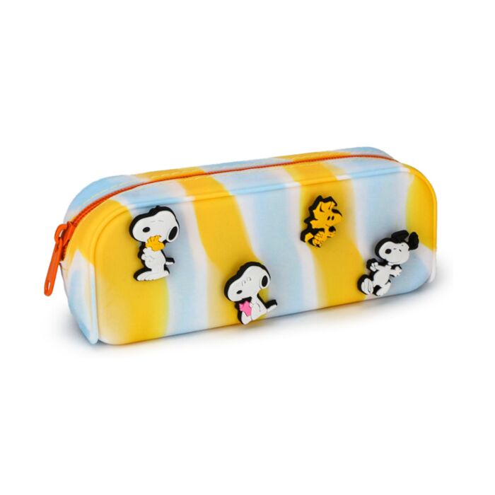 Estuche de Silicona con Accesorios Peanuts Snoopy & Woodstock 