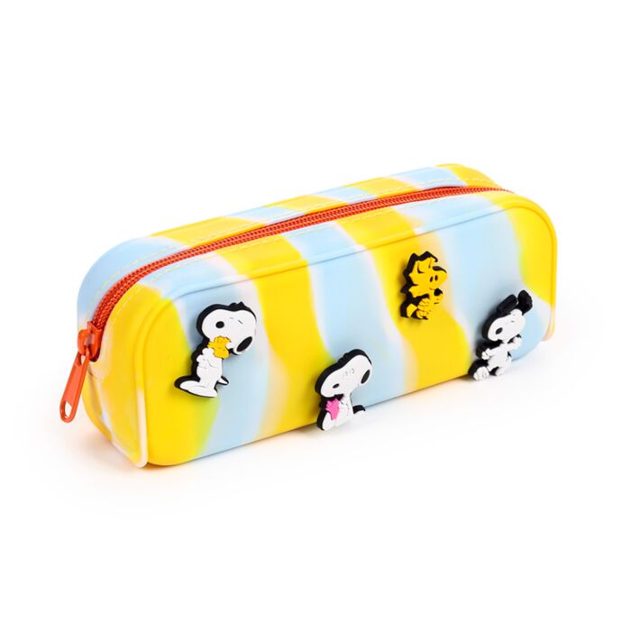 Estuche de Silicona con Accesorios Peanuts Snoopy & Woodstock 