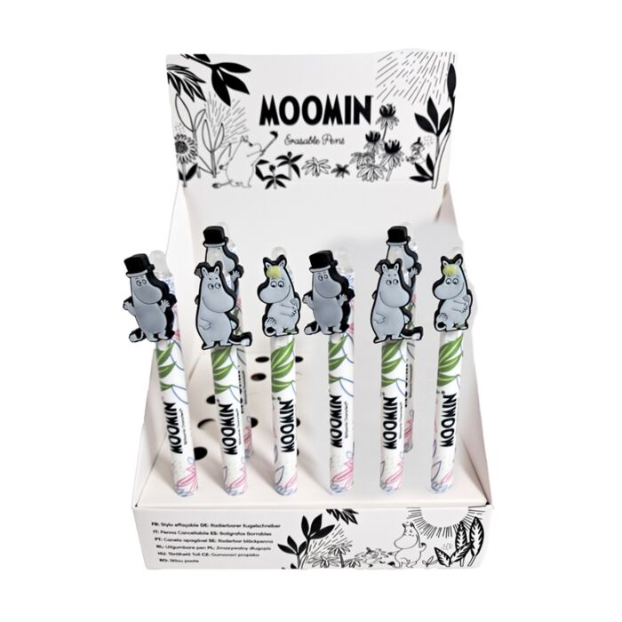 Bolígrafo Borrable Inkdredible con Tope PVC Mumin Moomin