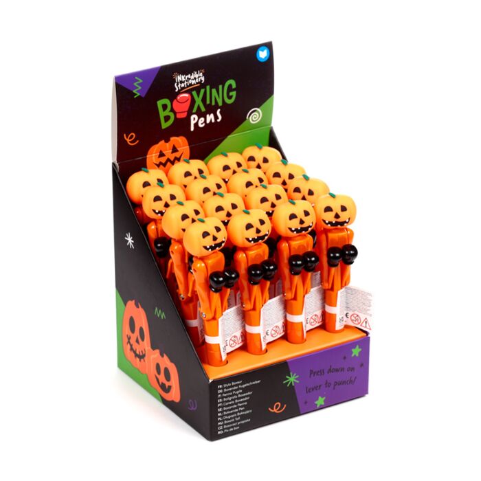 Bolígrafo Boxeador Calabaza Espeluznante