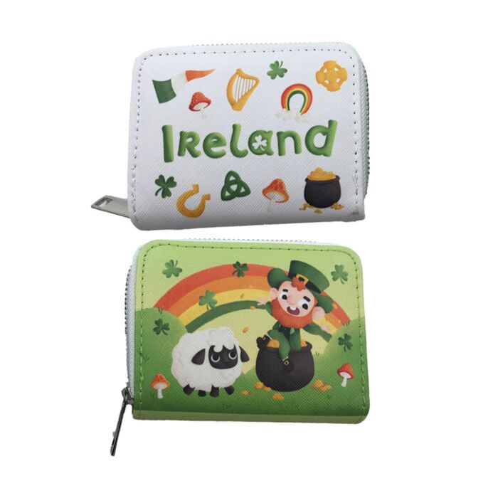 Cartera con Cremallera Duende de la Suerte