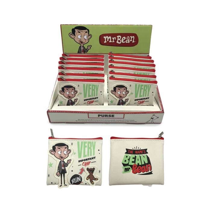 Monedero con Cremallera Mr Bean con Osito Teddy