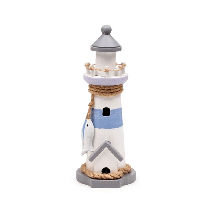 Figura de Faro - Pez Blanco 