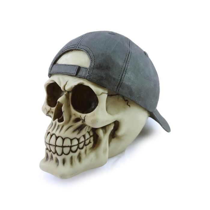 Figura Calavera con Gorra del Revés
