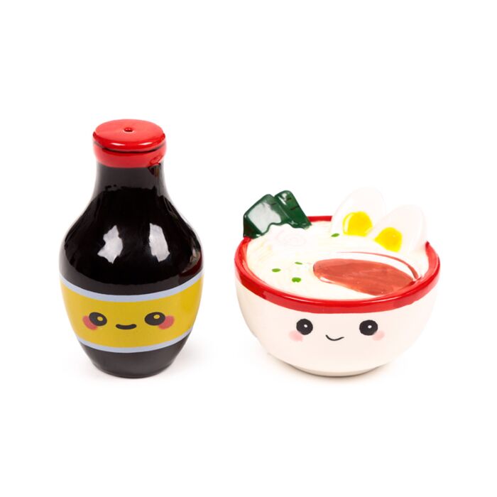 Set de Salero y Pimentero Nori Ramen Foodiemals