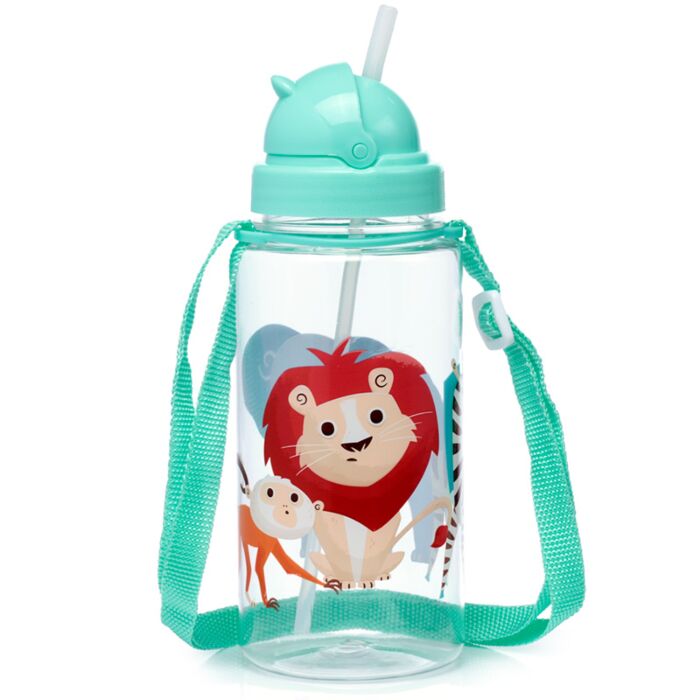 Botella de Agua Infantil Inastillable Animales Zooniverse