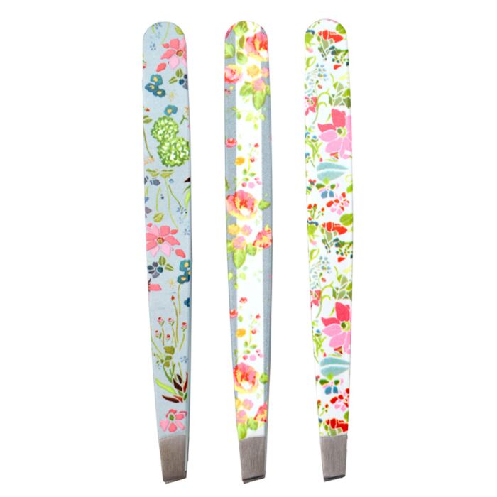 Pinzas para Depilar Rosa Floral Julie Dodsworth 