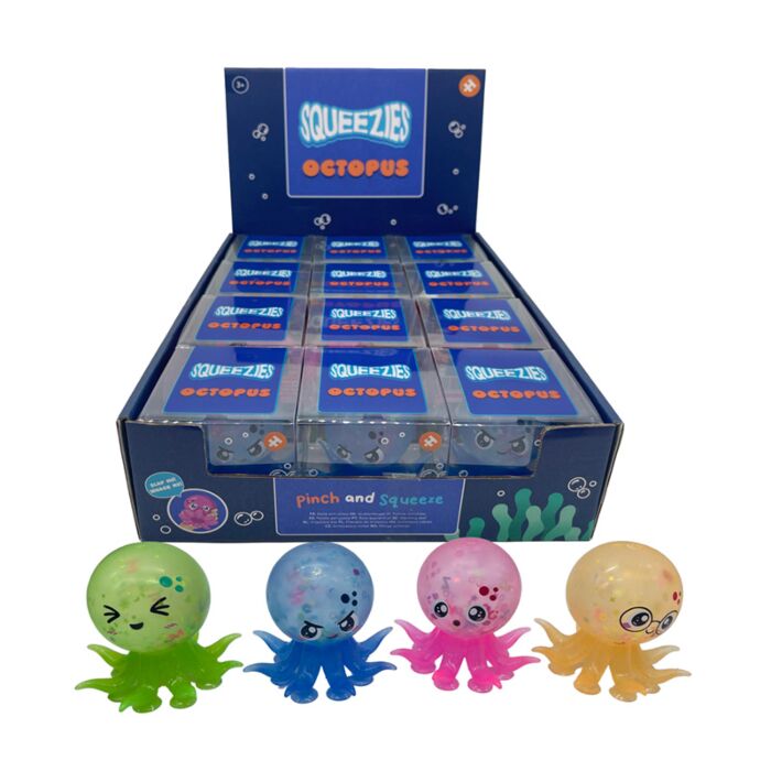 Juguete Estrujable Pulpo 