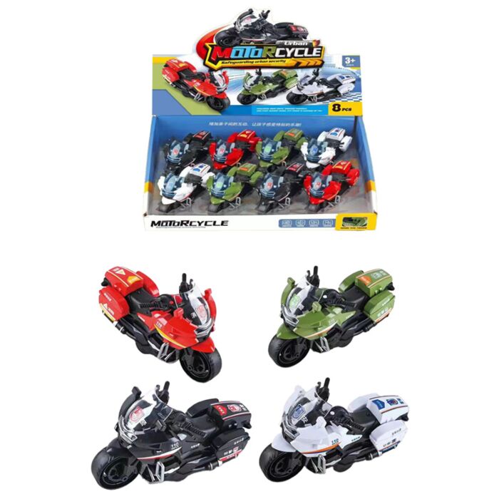 Moto de Juguete con Fricción 