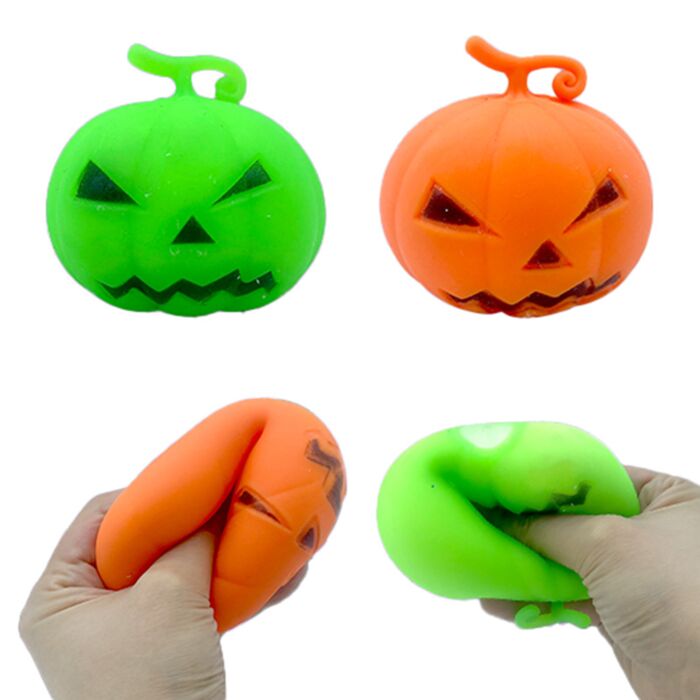 Juguete Estrujable Calabaza Spooky Espeluznante