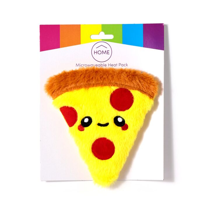 Peluche Térmico de Semillas para MicroondasPizza Foodiemals