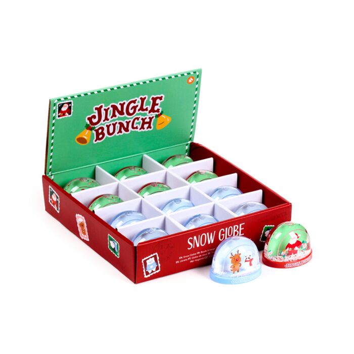 Bola de Nieve Navidad Jingle Bunch Mediana