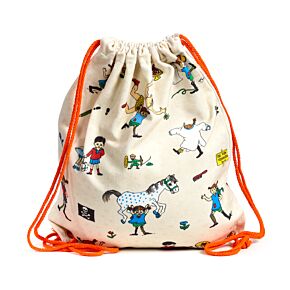 Mochila de Tela con Cuerdas Pippi Calzaslargas