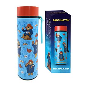 Botella Termo con Termómetro Oso Paddington