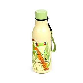 Botella Térmica de Acero Inoxidable Rana de Árbol Tropical 500ml