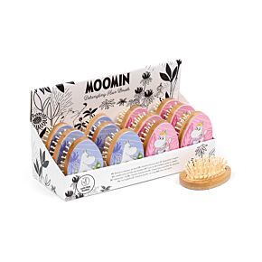 Cepillo de Pelo de Bambú con Forma de Mumin Tammi Moomin