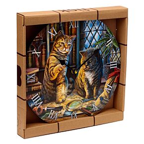 Reloj de Pared Lisa Parker Gato Purrlock Holmes