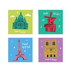 Toalla Comprimida de Viaje Je t'aime Paris 