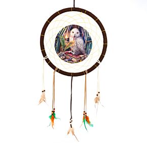 Atrapasueños Guardián de Hechizos Búho de Lisa Parker 33cm
