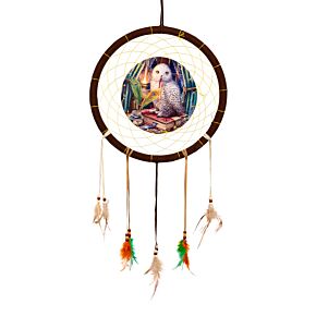 Atrapasueños Guardián de Hechizos Búho de Lisa Parker 33cm