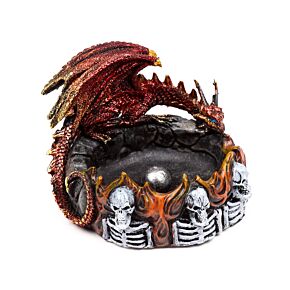 Quemador de Incienso y Varillas Dragón Leyenda Oscura Anillo de Fuego