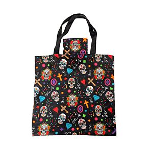 Bolsa Plegable de RPET Día de los Muertos
