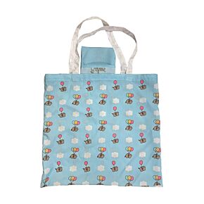 Bolsa Plegable de RPET Gato Pusheen con Globos