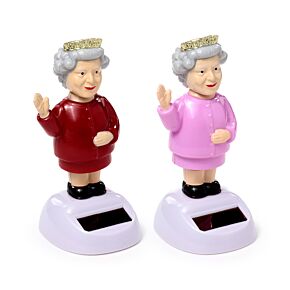 Muñeco Solar Reina Elizabeth