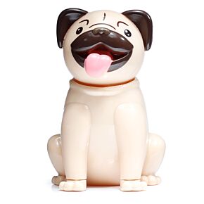 Muñeco Solar Perro Pug Carlino