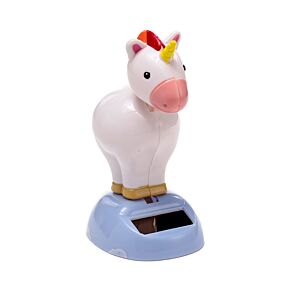 Muñeco Solar Unicornio Arcoíris Encantado (Nuevo 2024)